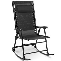 Zero Gravity Folding Rocker Porch Rocking Chair