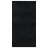 Shaggy Rug Black 4'x6' Polyester