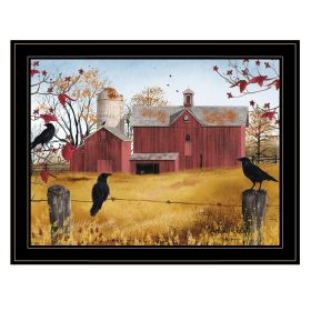 "Autumn Gold" by Billy Jacobs, Ready to Hang Framed Print, Black Frame