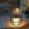 Outdoor Solar Powered Glow Garden Table, Lawn light, path light for yard patio garden front door