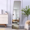 The 4th generation floor standing full-length mirror. wall mirror, bathroom makeup mirror, bedroom foyer, clothing store, wall mounted. 60 "* 16.5"