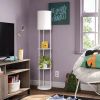 Shelf Floor Lamp White - Room Essentialsâ„¢