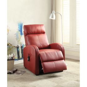 Ricardo Recliner w/Power Lift in Red PU