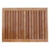 Oceanstar Bamboo Floor and Shower Mat FM1163