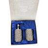 Ambrose Exquisite 2 Piece Soap Dispenser and Toothbrush Holder in Gift Box