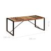 Dining Table 78.7"x39.4"x29.5" Solid Reclaimed Wood