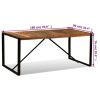 Dining Table Solid Reclaimed Wood 70.9"