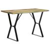 Dining Table 47.2"x23.6"x29.9" Solid Reclaimed Wood