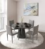 ACME Hollis Dining Table, Engineering Stone Finish DN02155