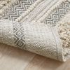 Woven Texture Stripe Bath Rug(22 x 58")