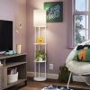 Shelf Floor Lamp White - Room Essentialsâ„¢