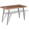 Dining Table Solid Reclaimed Wood 47.2"x23.6"x30"