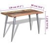 Dining Table Solid Reclaimed Wood 47.2"x23.6"x30"