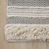 Woven Texture Stripe Bath Rug(22 x 58")