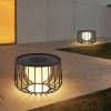 Outdoor Solar Powered Glow Garden Table, Lawn light, path light for yard patio garden front door