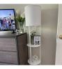 Shelf Floor Lamp White - Room Essentialsâ„¢