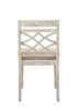 Havanna Set of 2 Off White 19" Wide Contemporary Fabric Chair with Cushion