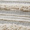 Woven Texture Stripe Bath Rug(22 x 58")