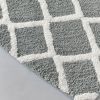 Reversible High Pile Tufted Microfiber Bath Rug