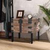 Antique Reclaimed Wood Gray Trunk Table And Side Table S/3 with Large Storage Dress Up Your Liviing Room