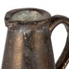 7" x 5" x 11" Candia Terracotta Pitcher, Sienna Brown