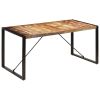 Dining Table 63"x31.5"x29.5" Solid Reclaimed Wood