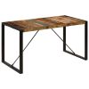 Dining Table 55.1"x27.6"x29.5" Solid Reclaimed Wood