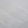 Washable Rug Soft Fluffy Short Pile 63"x90.6" Anti Slip Gray