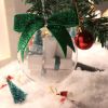 Funny Christmas Ball Ornaments, Mini Hanging Decorations for Family and Friends