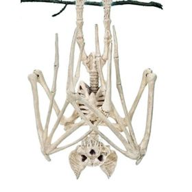 Spook Up Your Halloween Decor with This Vivid Bat Skeleton Model (Material: Spider, Quantity: 1pc)